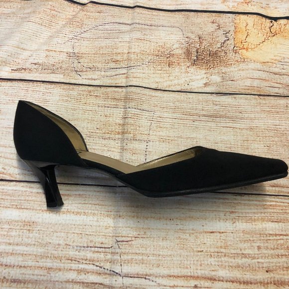 Stuart Weitzman Women's Heel Black Size 6 - Picture 2 of 6